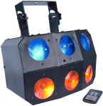 Light4Me SIX EYE BEAM strong LED beam effect + REMOTE CONTROL