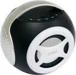 Denver BTS-90Silver 2.1 portable speaker system Black, White 4 W