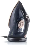 Triikraud ETA | Iron | Kiara ETA127690000 | Cordless Steam Iron | 2200 W | Water tank capacity 220 ml | Continuous steam 40 g/min | Steam boost performance 90 g/min | Black