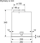 &Otilde;hupuhasti Bosch Hood DLN78PC60 Serie8 70cm