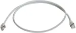 Teleg&auml;rtner Telegartner MP8 FS 600 - Patch-Kabel - RJ-45 (M) - RJ-45 (M) - 15,0m - SFTP - (Cat.7 Rohkabel) - Hellgrau, RAL 7035 (L00006A0033)