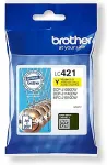Tooner Brother LC-421Y YELLOW 200 PAGES DCP-J1050DW/J1140DW/MFC-J1010DW