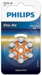 PHILIPS Patarei ZA13 1.4 V 6 tk Zinc Air (PR48)