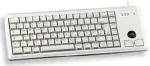 Klaviatuur CHERRY Slim Line G84-4420 - Tastatur - USB - 83 Tasten - Trackball - Hellgrau - Englisch - US (G84-4420LUBEU-0)