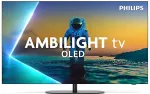 Teler PHILIPS OLED 4K Ambilight TV | 48OLED820/12 | 48 | Smart TV | Google TV | Grey