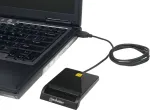 Kaardilugeja Manhattan Smartcard-Leseger&auml;t Chipkartenleser USB extern