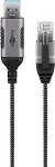 Goobay 74384 USB 3.0 type A to RJ45 1.5 m Black