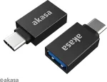 NONAME AKASA - USB 3.1 Gen 2 Type-A (F) to Type-C (M) 2 pcs