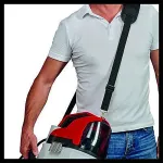 Einhell cordless pressure sprayer GE-WS 18/75 Li-Solo, 18V, pressure sprayer (grey/red, without battery and charger)