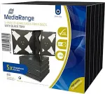 Toorikud MediaRange CD-Leerh&uuml;lle f&uuml;r 6 Dics 22mm schwarzes Tray 5pcs