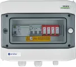 EMITER Switchgear attached AC hermetic IP65 EMITTER with AC Dehn type 2 surge arrester, 10A 3-F, RCD type A 40A/300mA