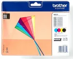 Tooner Brother Genuine LC223VALBP Ink Cartridge Multipack