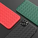 DEVIA Woven Pattern Design Soft Case iPhone 11 Pro black