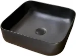 No name WASHBASIN CATANIA 385X385X140 MATT BLACK
