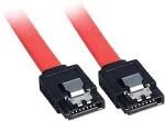 Lindy - Serial ATA-Kabel - Serial ATA 150/300 - Serial ATA, 7-polig - Serial ATA, 7-polig - 20cm - verriegelt (33449)