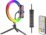 Tracer Ring Lamp RGB 26cm with tripod