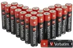 VERBATIM ALKALINE BATTERY AAA 24 PACK (BOX)