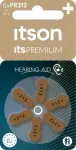 Itson itsPREMIUM kuuldeaparaadi patarei PR312IT/6RM