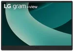 Monitor LG gram +view 43,2cm (17") 16:10 IPS WQXGA USB-C 350cd/m&sup2; 17MT70.ASDWU
