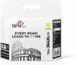 Tooner TB print Inc. cartridge TB compat. with HP CB325EE (No.364), TBH-364XLYR, Yellow