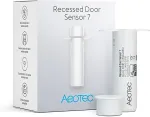 Aeotec Recessed Door Sensor 7, Z-Wave Plus V2 | AEOTEC | Recessed Door Sensor 7 | Z-Wave Plus V2 | Z-Wave | White