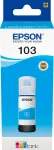Tooner EPSON 103 EcoTank Cyan ink bottle