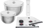 Zwilling Fresh&Save Bowl Vakuum Starter-Set 9.tlg. Edelstahl