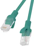 LANBERG Patchcord CAT.6 UTP 1.5M fluke passed 10-pack, Green | PCU6-20CC-0150-G