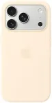 APPLE iPhone 17 Pro Silicone Case with MS - Vanilla