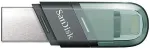 M&auml;lukaart Sandisk iXpand Flash Drive Flip USB flash drive 256 GB USB Type-A / Lightning 3.2 Gen 1 (3.1 Gen 1) Grey, Silver, Transparent