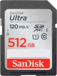 M&auml;lukaart SANDISK CARD 512GB SDXC-Card Ultra