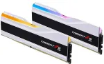 M&auml;lu G.SKILL DDR5 - 64GB - 6000 - CL - 30 (2x 32 GB) dual kit, RAM (white, F5-6000J3040G32GX2-TZ5RW, Trident Z5 RGB, INTEL XMP)
