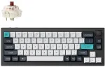 Klaviatuur KEYCHRON Q2 Max keyboard Universal USB + RF Wireless + Bluetooth Nordic Black, Carbon
