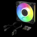 Arctic BioniX P12 A-RGB 1-pack Sort 120 mm