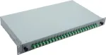 No name Helos 375554 rack cabinet 1U Grey