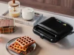 LAFE 47899 4 in 1 SnackMaster Sandwich Maker, Black