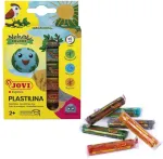 JOVI plastiliin 6 v&auml;rvi, a' 15 g, loodustoonid