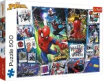 Trefl 500 EL. Spiderman Superheroes