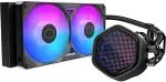 COOLER MASTER MasterLiquid 240 Atmos II Pixel LED, water cooling system, black