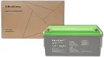 QOLTEC 53078 Deep Cycle Gel battery| 12V | 150Ah | 44.5kg