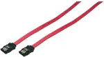 LOGILINK - SATA-Kabel - 7-poliges SATA (M) - 7-poliges SATA (M) - 75 cm - verriegelt - Rot (CS0002)