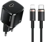Usams Phone Charger 1x USB-C T36+Lightning PD