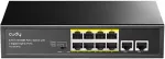 CUDY FS1010PG network switch Unmanaged Fast Ethernet (10/100) Power over Ethernet (PoE) Black
