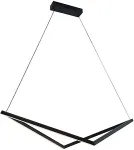 No name LUMINAIRE PENDANT 32W LED BLACK 1920LM