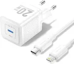 VENTION MOBILE CHARGER WALL USB-C/20W TZ-FEPW0-EU-02