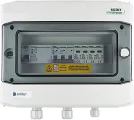 EMITER Switchgear attached AC hermetic IP65 EMITTER with surge arrester AC Noark type 2, 40A 3-F, RCD type A 40A/300mA