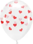 PartyDeco &otilde;hupall, 6 tk, 33 cm, S&uuml;damed / &Ouml;ko
