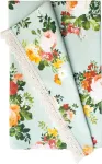 Home4you Linik SUMMER FLOWER pitsiga, 45x116 cm, lilleline, 20% pol&uuml;ester, 80% puuvill, kangas 429
