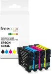 Tooner Freecolor Patrone Epson 604XL Multipack BK/C/M/Y 12ml+3x11ml remanufactured