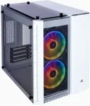 Korpus CORSAIR Crystal Series 280X RGB Tower Micro ATX Hvid